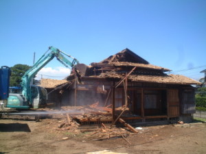 木造家屋解体工事